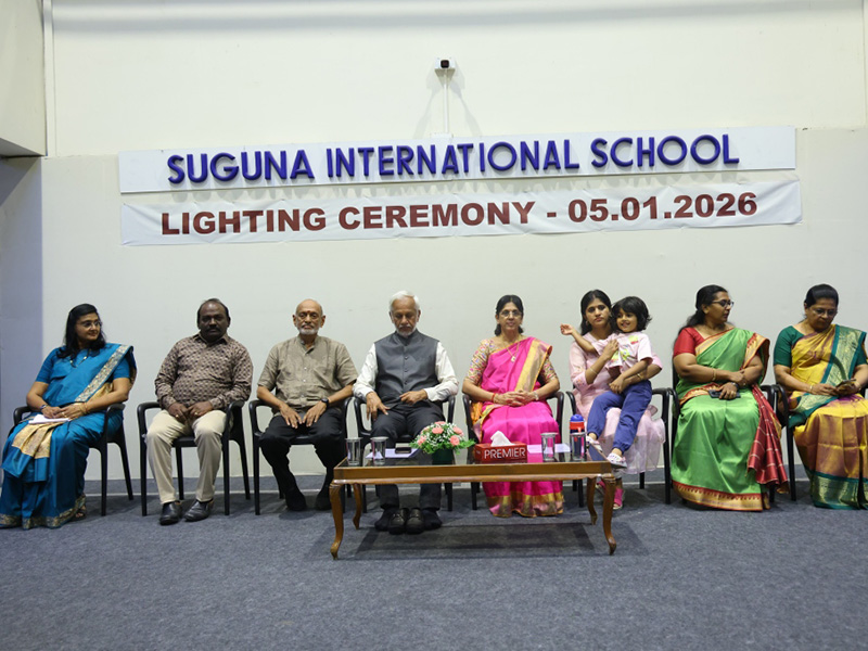 Lighting Ceremony 2025-26 - Suguna International School